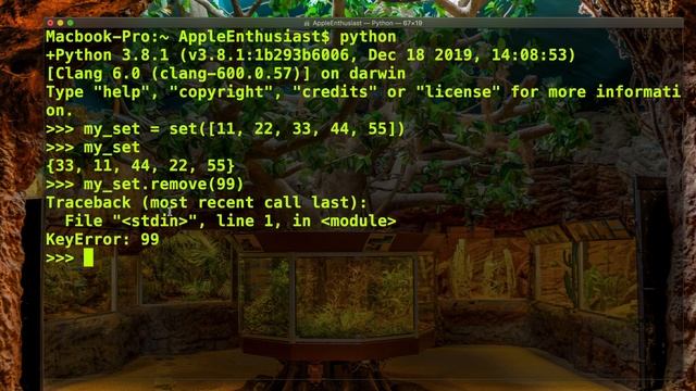 Python - Was die discard-Methode von der remove-Methode unterscheidet смотреть онлайн