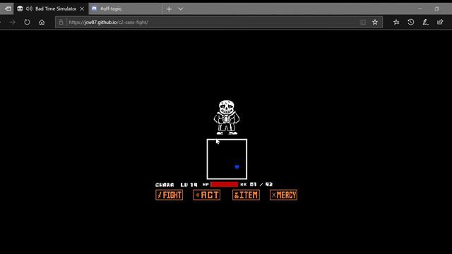 Beating sans in bad time simulator practice mode смотреть онлайн