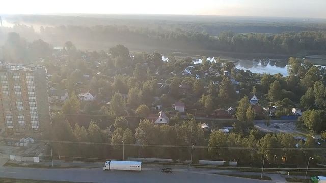 Утро на Охте. Лето 2023
