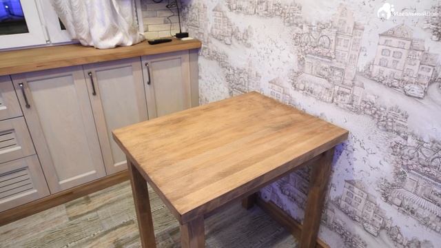 Отзыв заказчика. Эконом ремонт кухни. Необычная мебель из дерева. Идеальный Дом. смотреть онлайн