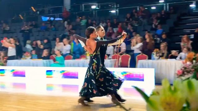 Capital Cup Minsk 2019 Кирилл Смирнов - Полина Смирнова Танго Юниоры 2 Open 1/2 смотреть онлайн