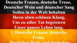 German National Anthem - Deutschland Uber Alles (With Lyrics)