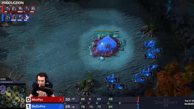 Starcraft 2: SUPER CHEESE STATIC DEFENSE BATTLE (Maxpax vs Bly) смотреть онлайн