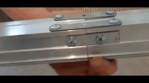 Еврокрааб,  световые линии,  стыковка парящего flexy с профилем еврокрааб.