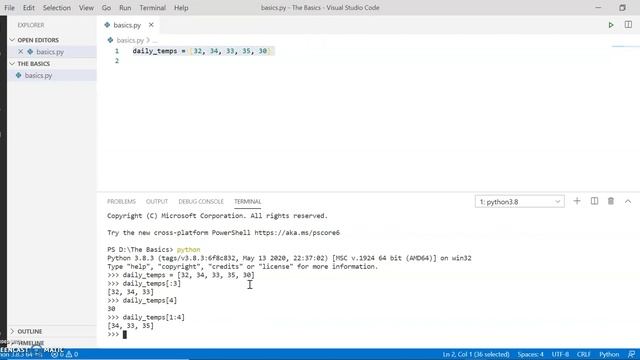 | Negative Indexing in Python and Slicing | Full Course on Python with Applications | смотреть онлайн