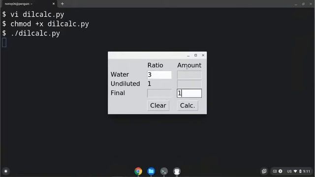 Python+TkinterでChromebookのLinuxアプリ(GUI)を作ってみた смотреть онлайн