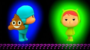 Pocoyo & Nina Give Me Its Mine Sound Variations in 36 Seconds #shorts #pocoyo