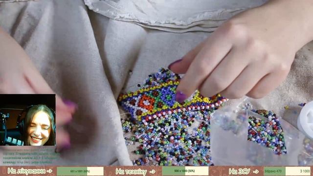 Sylianka, traditional Ukrainian beaded necklace смотреть онлайн