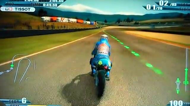 MotoGP 9/10 - demo gameplay смотреть онлайн