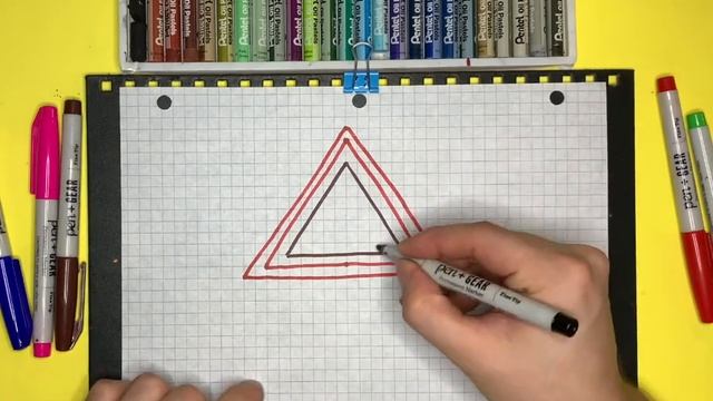 Как нарисовать Дорожный Знак Участок Перекрестка|Рисуем знаки Дорожного Движения смотреть онлайн