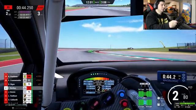 Assetto Corsa Competizione: American Track Pack PS5 on the rig!!! смотреть онлайн