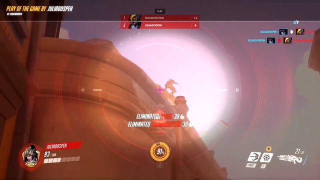 Overwatch: Widowmaker POTG#1 смотреть онлайн