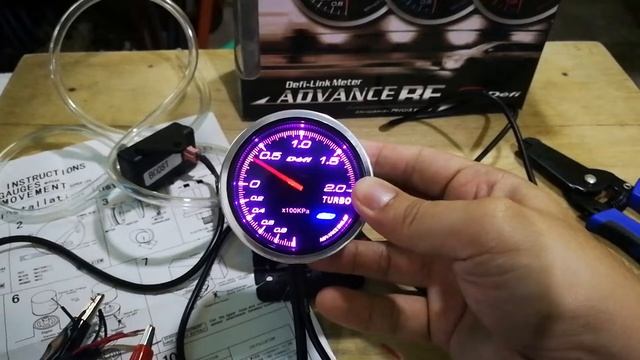 Defi Advance BF boost gauge testing смотреть онлайн