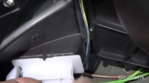 Как заменить резистор отопителя Opel.