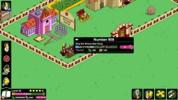 The Simpsons: Tapped Out - Stonecutters Event - 10 FREE Donuts! (Requires Stonecutters Table)