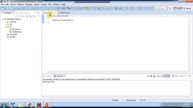What is Anonymous inner class (Using class) in Java? | Java Tutorial смотреть онлайн