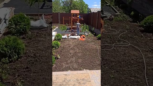 Покров, детская площадка Ростов, укладка бесшовного покрытия. смотреть онлайн