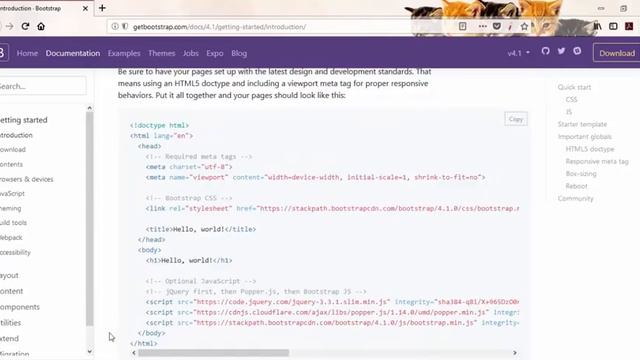 Tutorial Installasi Bootstrap Online Bahasa Indonesia #2 смотреть онлайн