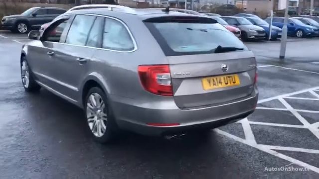 YA14UTU SKODA SUPERB ELEGANCE TDI CR DSG BEIGE 2014, Sytner North Wales Skoda