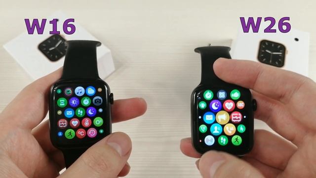 СМАРТ-ЧАСЫ W16 И СМАРТ-ЧАСЫ W26 – СРАВНЕНИЕ И ОТЛИЧИЯ