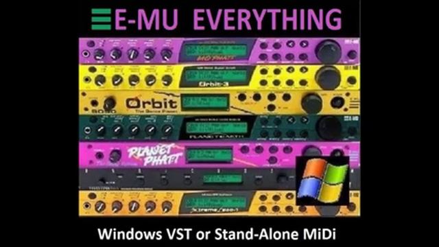 E-MU Proteus Modules for Windows VST Plug-In & Stand-Alone EMU Mo'Phatt Virtuoso смотреть онлайн