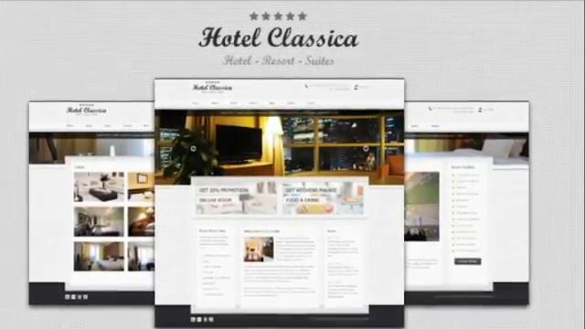 Hotel Classica - Clean Minimalist WordPress Theme смотреть онлайн