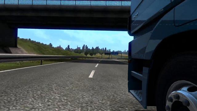ETS 2 - Mercedes Actros Transporting Sulfuric Acid смотреть онлайн