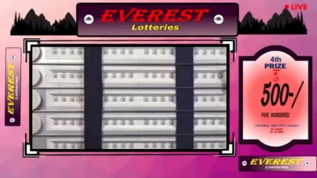 LIVE LOTTERY LIVE NEPAL EVEREST DAY 03:00 PM 07.10.2023 NEPAL EVEREST LOTTERY DRAW смотреть онлайн
