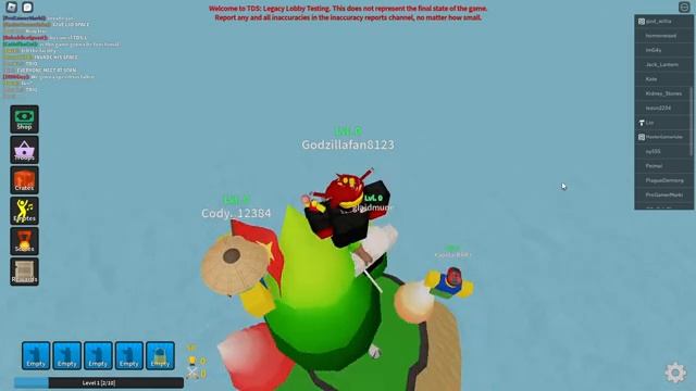 Official TDS:Legacy Lobby (Early access?) | Roblox смотреть онлайн