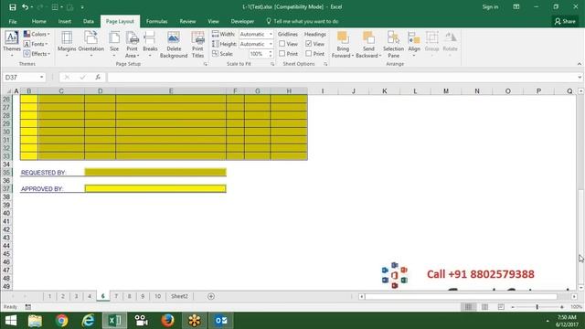 How can Protect Form Non-Filling Cells Area in MS Excel 2016 смотреть онлайн