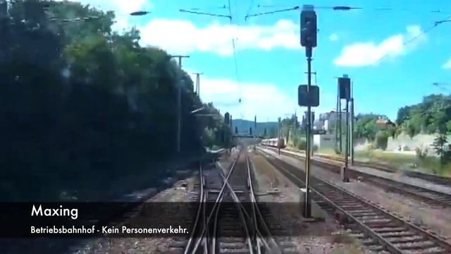 Führerstandsmitfahrt /  Wien Hbf. - Wien Westbf.  2016