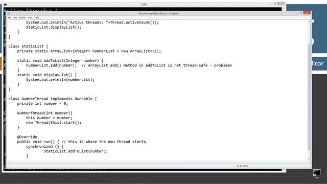Learn Java Programming - Synchronized Static Block Tutorial смотреть онлайн