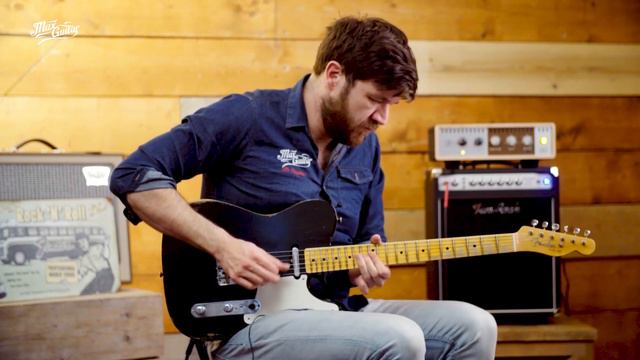 Fender CS Limited Roasted Pine Double Esquire смотреть онлайн