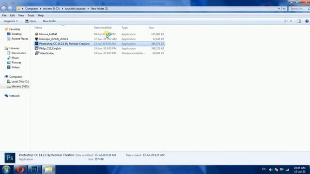 How to download & install adobe Photoshop cc (400mb) ? working смотреть онлайн