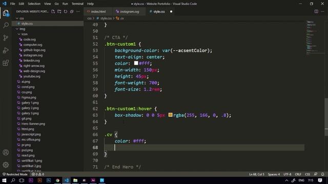 NGOBAR#1 Slicing Design Adobe XD menjadi Code HTML, CSS, Bootstrap 5 || Membuat website portofolio смотреть онлайн
