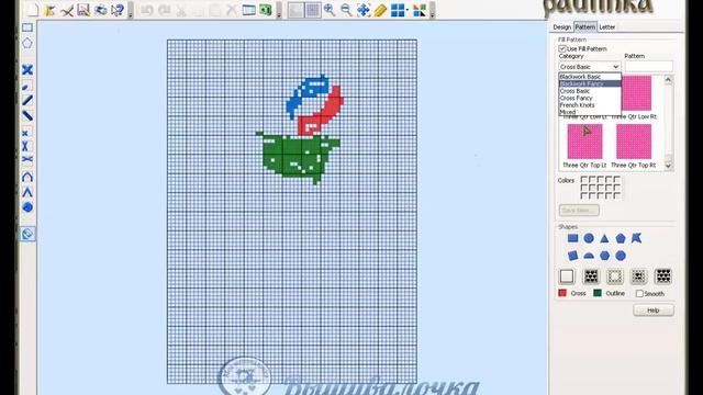 Урок 16. Панель каталогов и узоров в Cross Stitcher смотреть онлайн