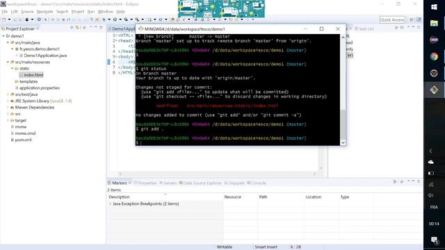 Démarrer avec Spring boot - GIT L'outil indispensable pour développer смотреть онлайн