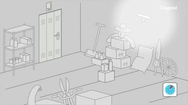 Датчик движения для потолка 048944 Legrand смотреть онлайн