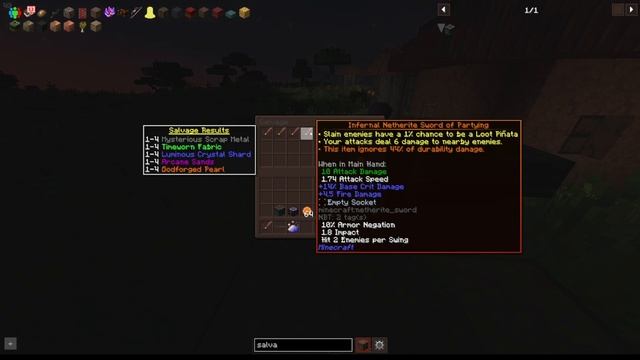 Apotheosis Guide for adding gems смотреть онлайн