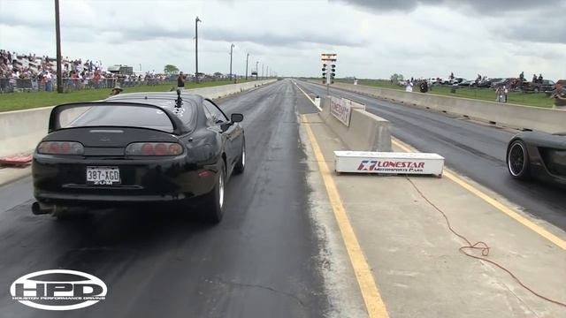 Supra vs Twin Turbo Viper - TX2K12 смотреть онлайн