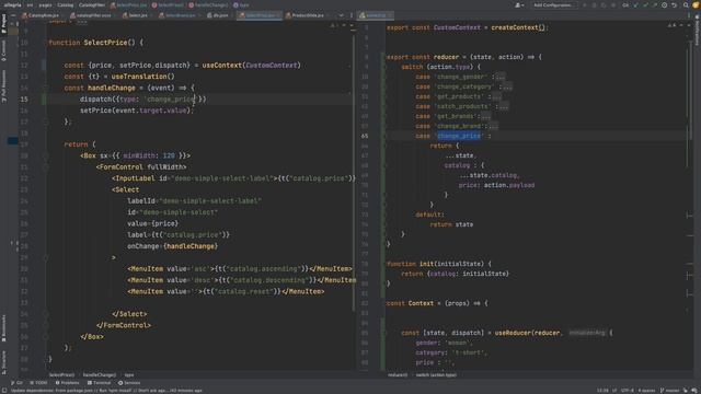 React Js - useReducer , Cоздание проекта Allegri (6) смотреть онлайн