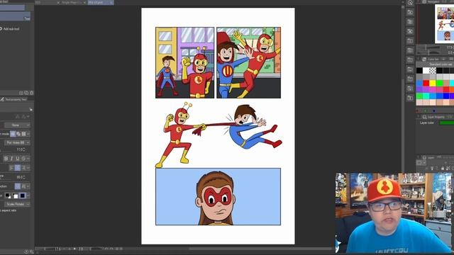 Taking your comic book from Procreate to print! | How To Make Comic Books смотреть онлайн