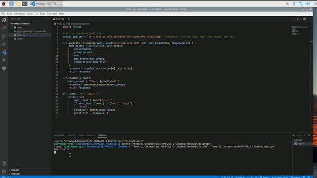 Setting Up GPT 3.5 API on a Raspberry Pi 4 смотреть онлайн
