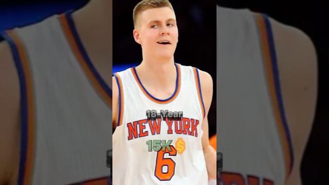 🏀👑 Kristaps Porzingis The Journey Of A Basketball Icon (1-28) Age 🌟🏆