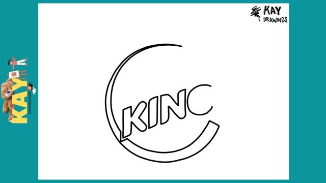 How To Draw BURGER KING Logo Step by Step Easy смотреть онлайн