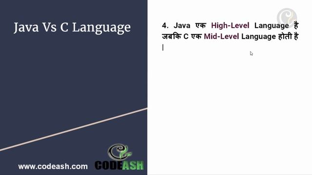 Difference between C and Java | yash pogra | lecture - 7 смотреть онлайн