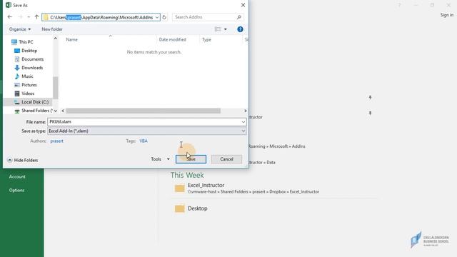 สอน Excel: การสร้าง Excel Add-in (Create Excel Add-in) เบื้องต้น смотреть онлайн