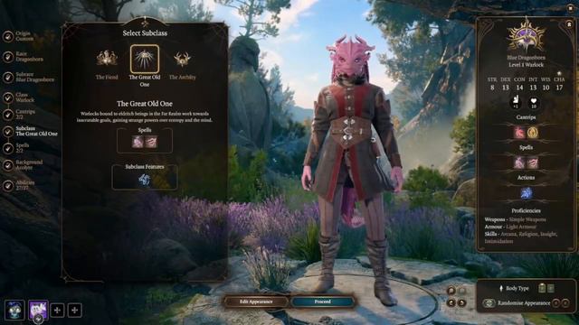 Baldur's Gate 3 - Dragonborn character creation смотреть онлайн