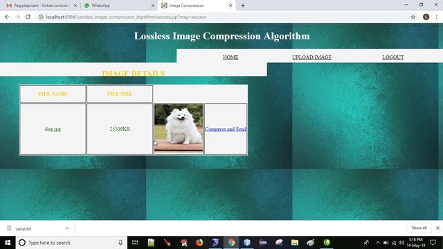 A Lossless Image Compression Algorithm using Differential Subtraction Chain Java Project смотреть онлайн
