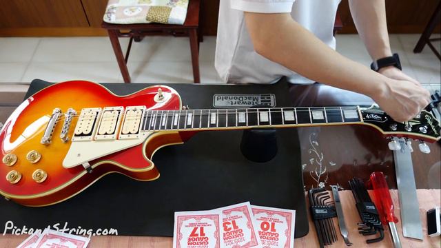 Setup Epiphone Les Paul Custom Ace Frehley "Budokan" смотреть онлайн